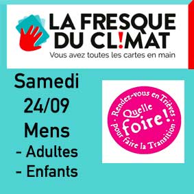 Participez à une Fresque du Climat pendant Quelle Foire!