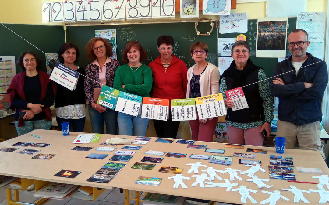 Une Fresque du Climat avec les enseignants de la circonscription Grenoble Montagne