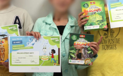 Soline, Lana et Selena ont gagné le concours régional de Watty