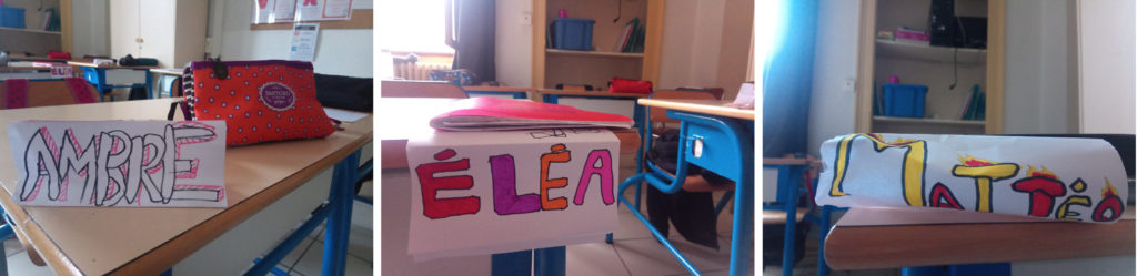 Prenoms des enfants de l'école d'Allevard et Watty