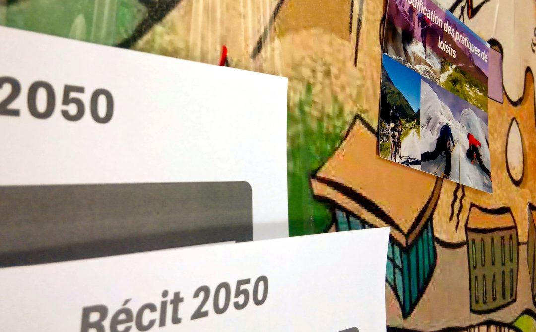 Névé anime la Fresque de la Montagne