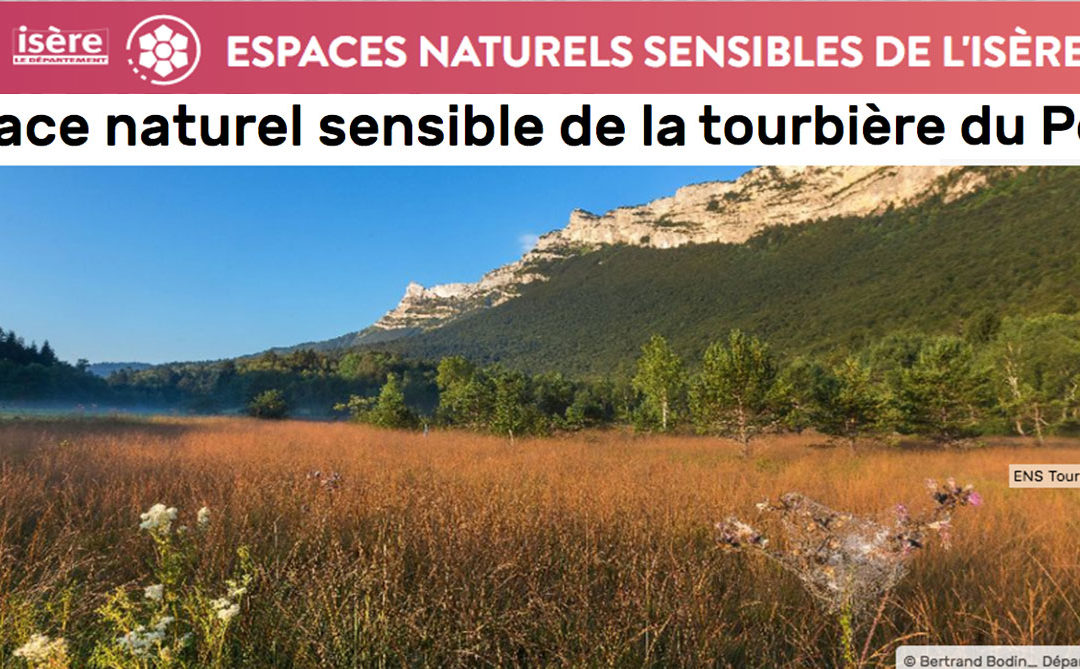 09/06 Reliques des grandes glaciations – Animation à l’Espace Naturel sensible de la Tourbière du Peuil