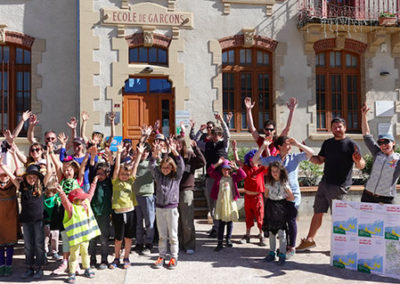 Participants au défi de Mobilétix le samedi 24 mai dans le Trièves